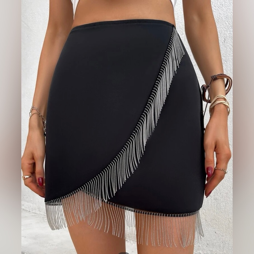 Shein Black Skirt M